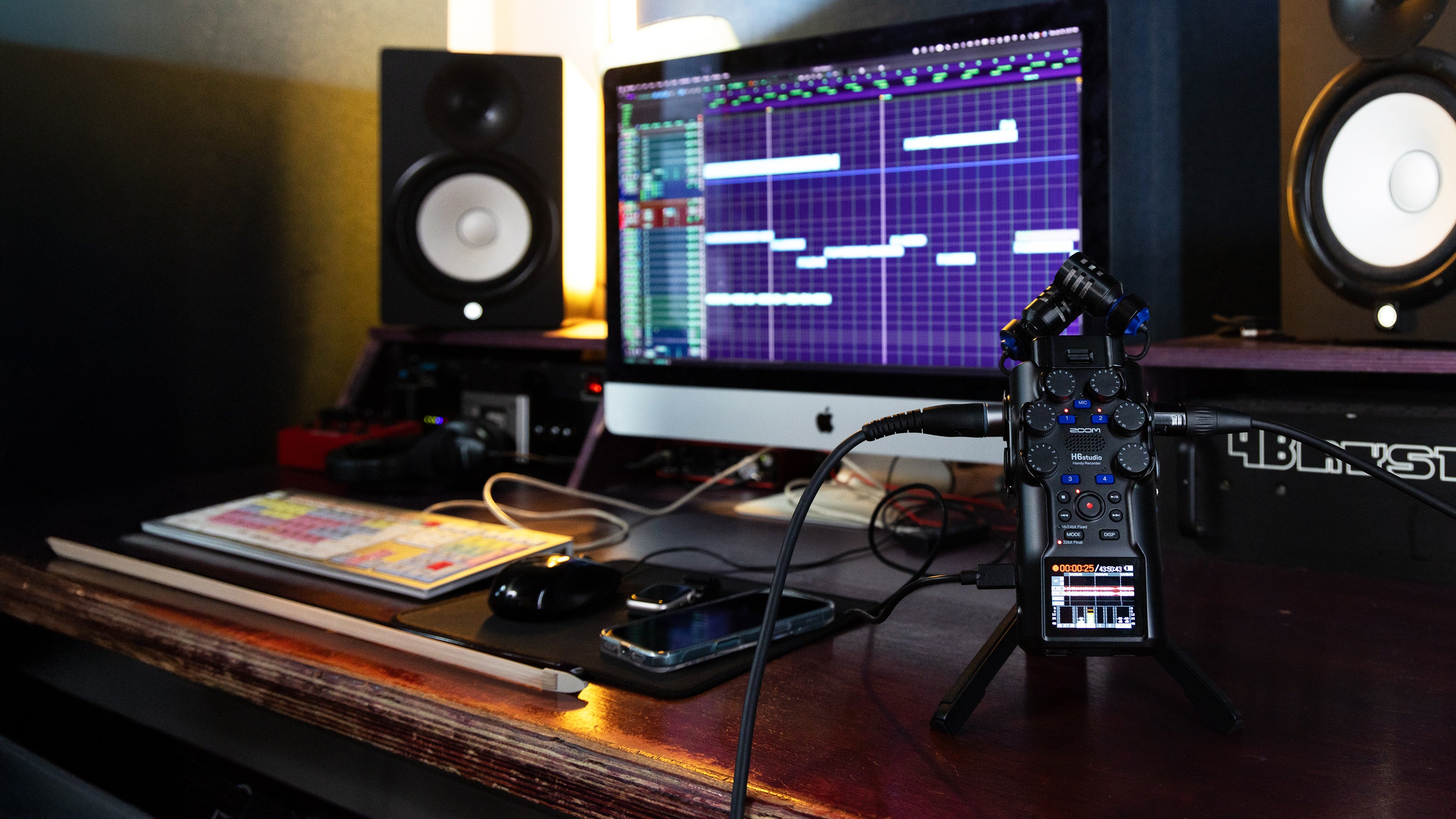 Zoom H6studio Handy Recorder