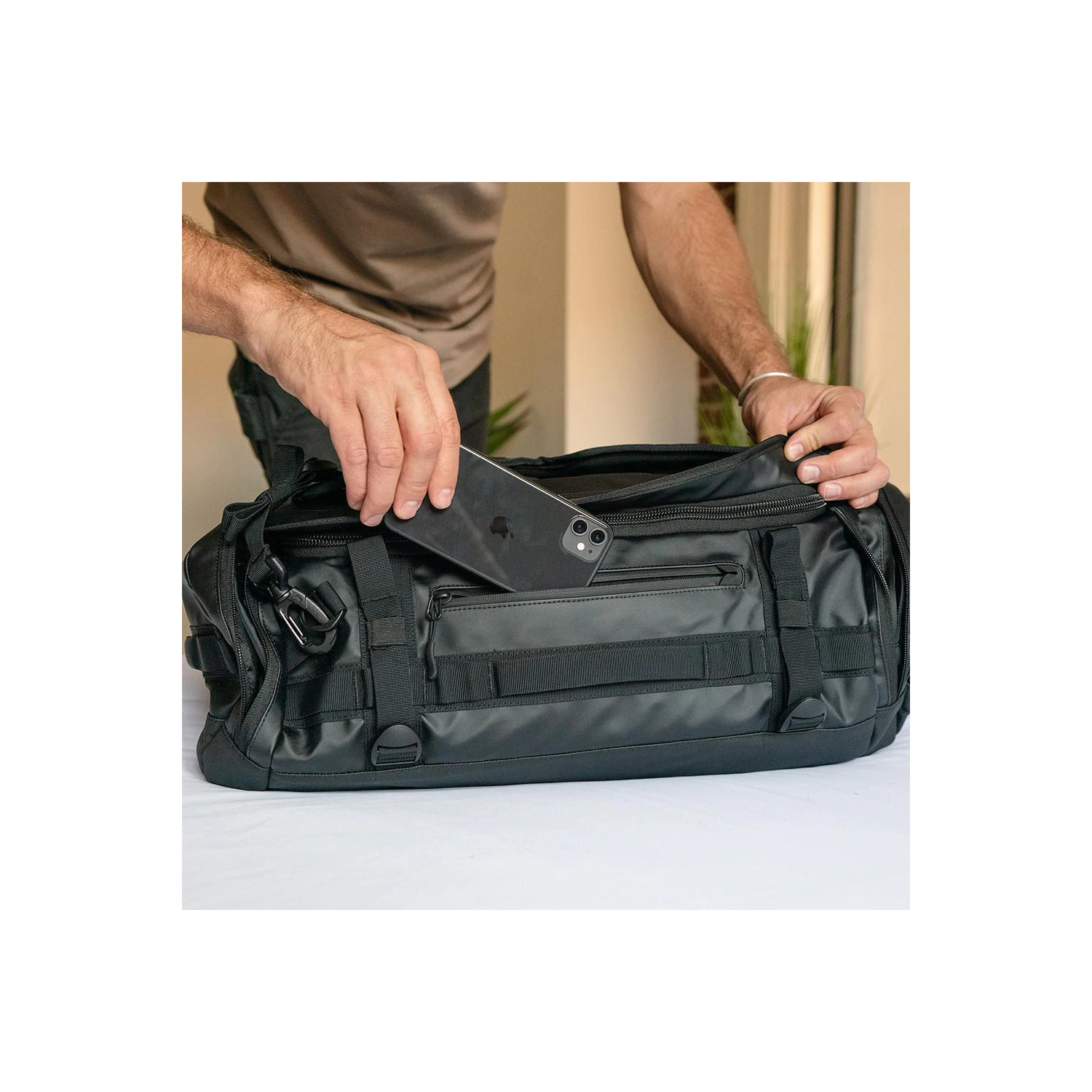 WANDRD HEXAD Carryall Duffel 60L Wasatch Green HC60 GN 1