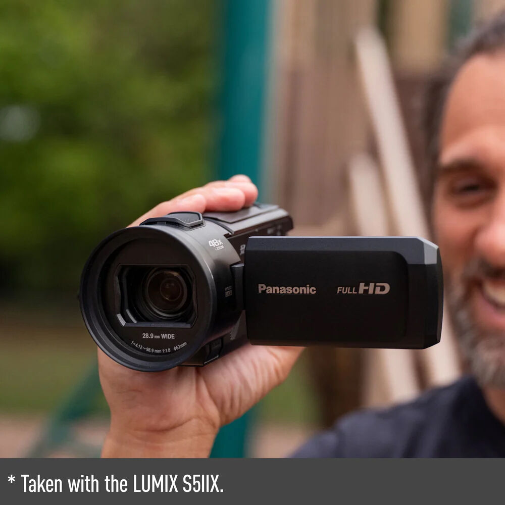 Panasonic HC-V900 HD Camcorder with 24x Zoom