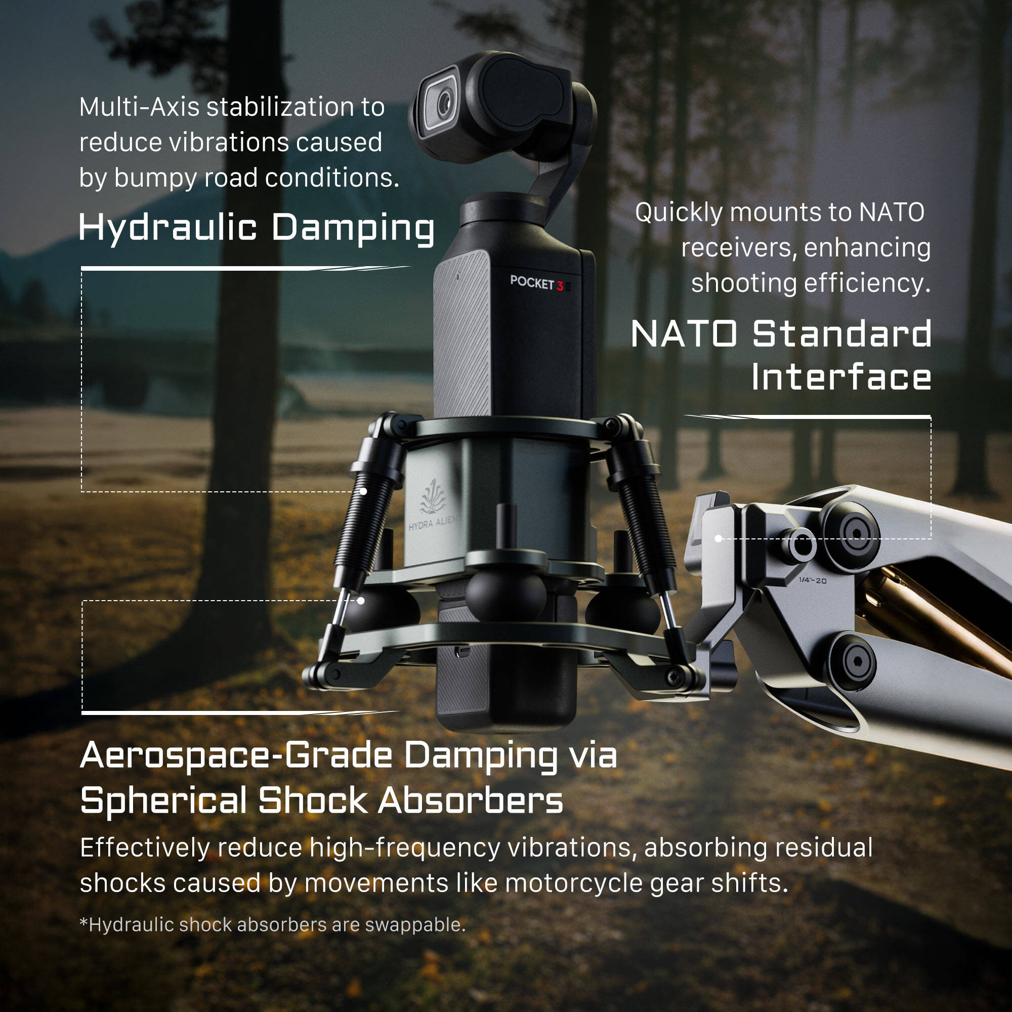 Tilta Hydra Alien Mini Master Kit (Forest Green)