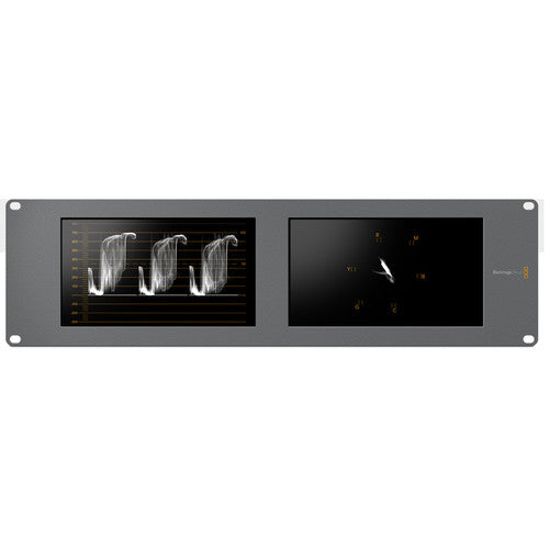 Blackmagic Design SmartScope Duo 4k avec double 8 pouces LCD Affichages