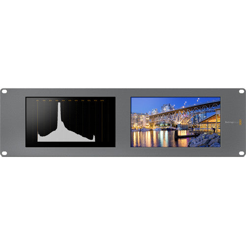 Blackmagic Design SmartScope Duo 4k avec double 8 pouces LCD Affichages