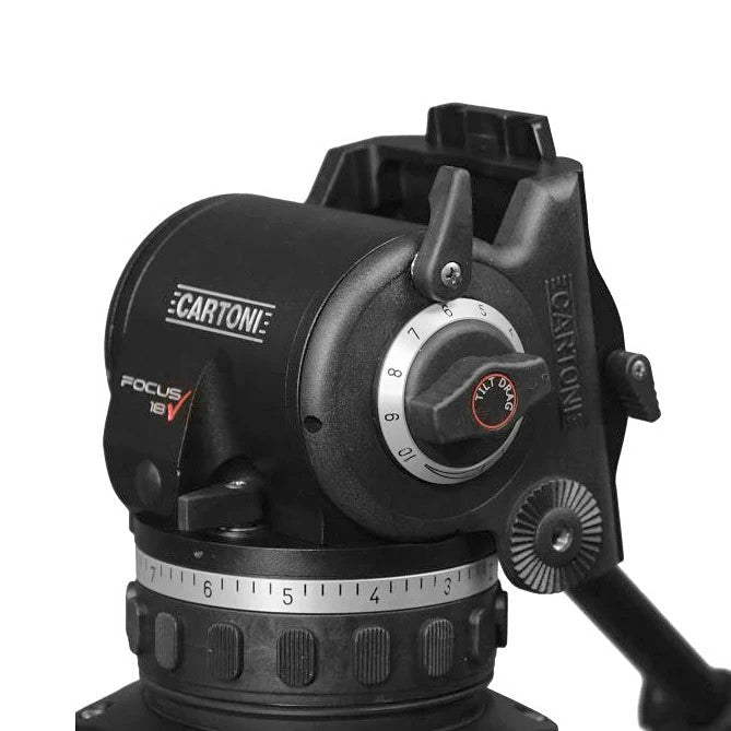 Cartoni FOCUS 18 +/- 90° Fluid Head