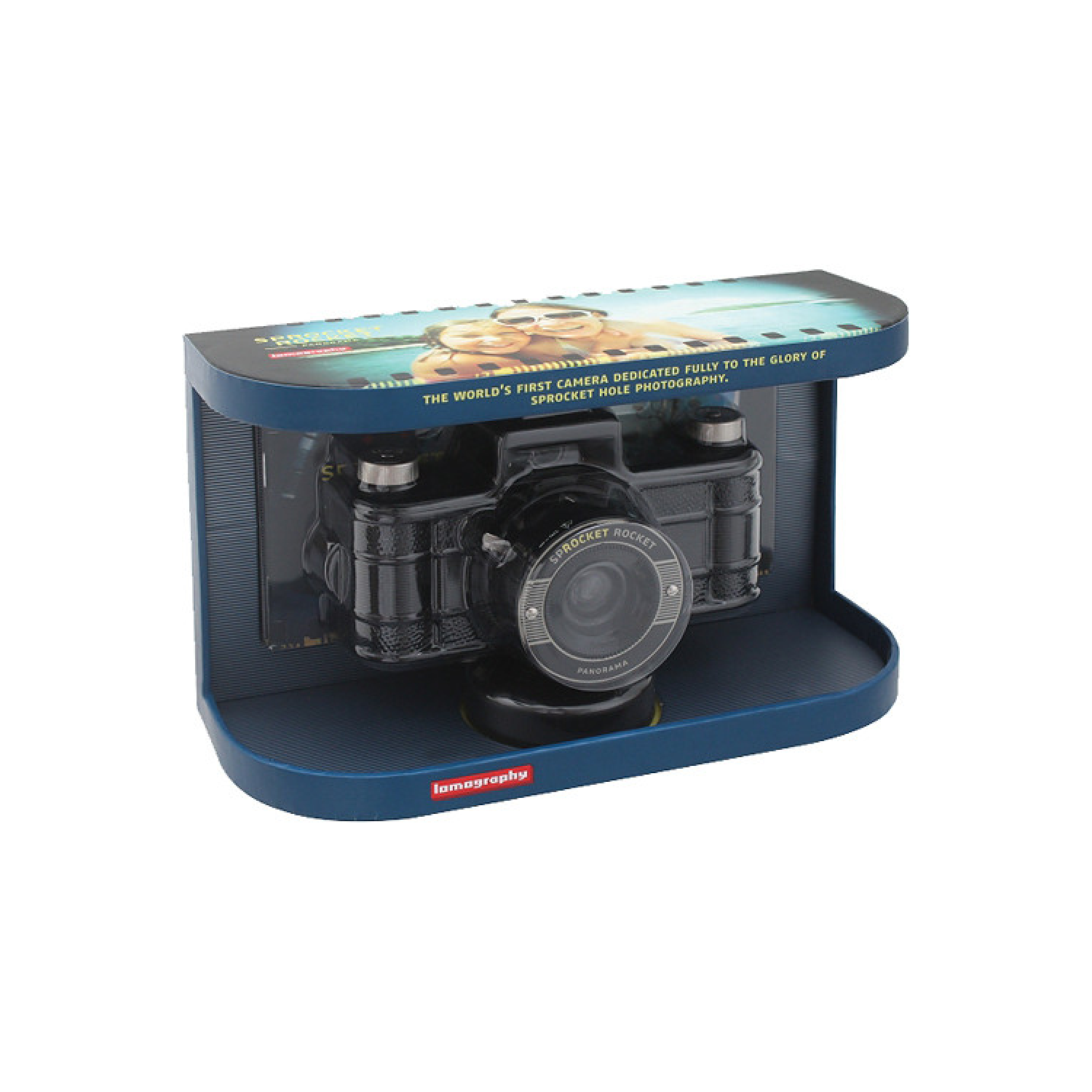 Lomography Sprocket Rocket 35mm Film Camera - Open Box