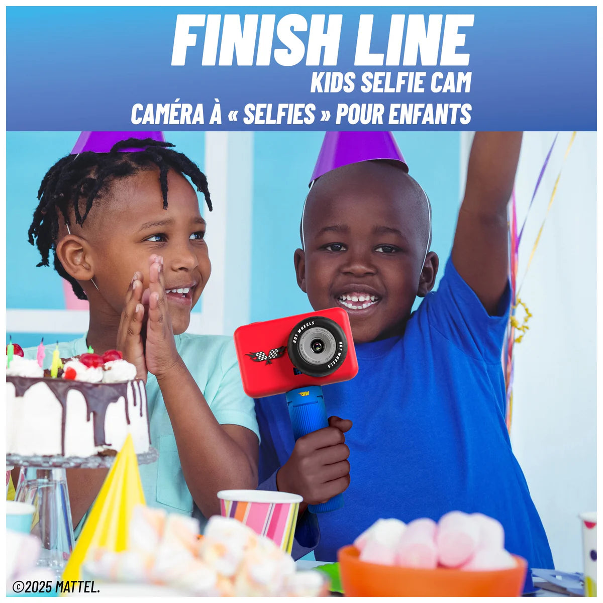 Caméra selfie pour enfants Hot Wheels Finish Line