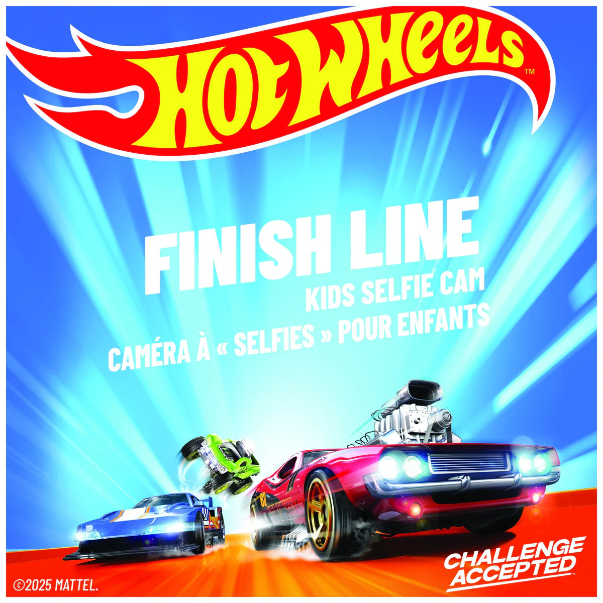 Caméra selfie pour enfants Hot Wheels Finish Line