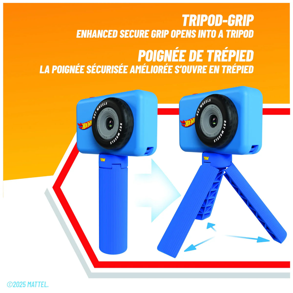 Caméra selfie pour enfants Hot Wheels Finish Line
