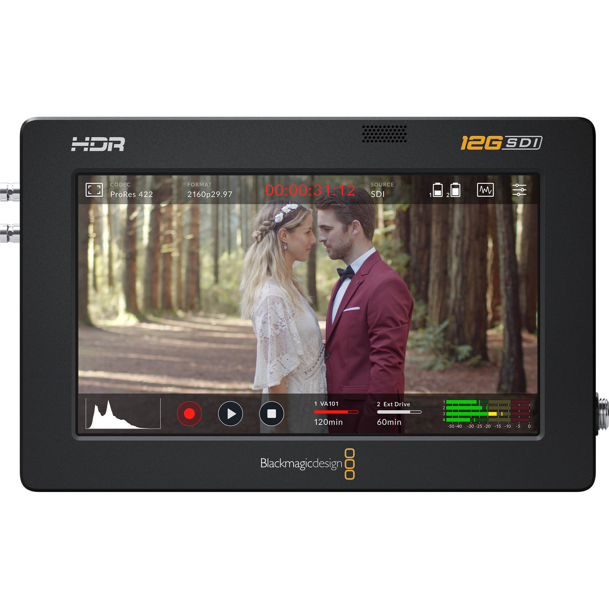 Blackmagic Design Video Assist 12G HDR Monitor - 5in