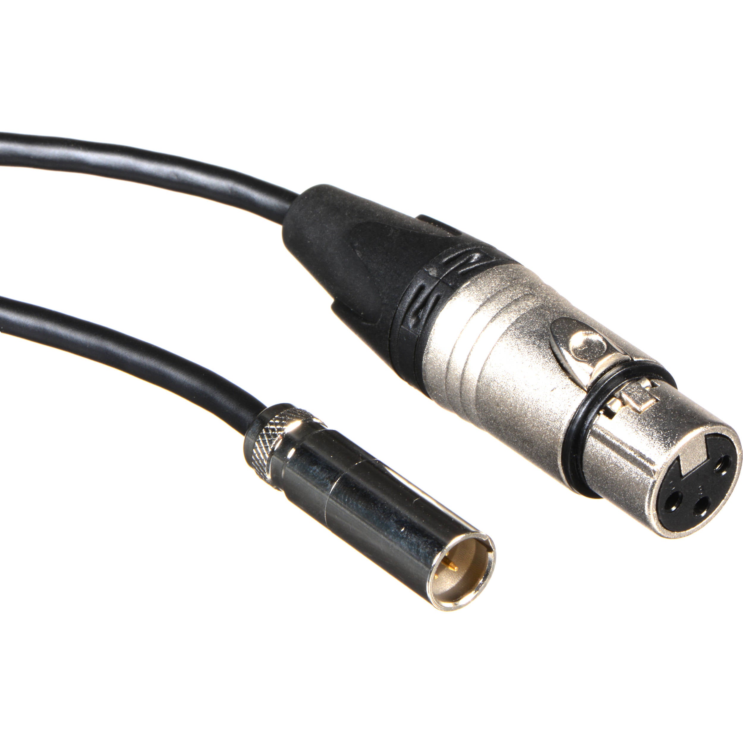 Blackmagic Design Video Assist 4K - 2 x 19.5in Mini XLR to XLR Audio Cables