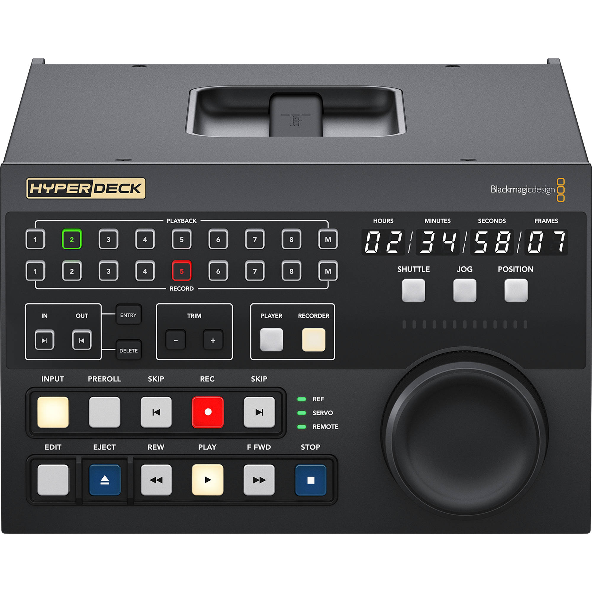 Blackmagic Design HyperDeck Extreme Control for up to 8 Broadcast Decks