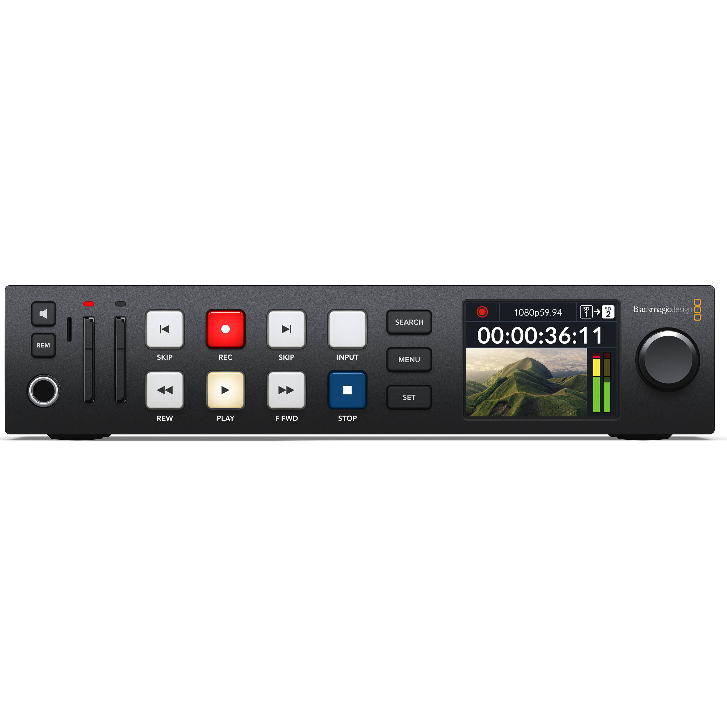 Blackmagic Design HyperDeck Studio HD Plus Professional Broadcast Deck