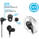 JLab JBuds Pro Wired Earbuds Type C - Black