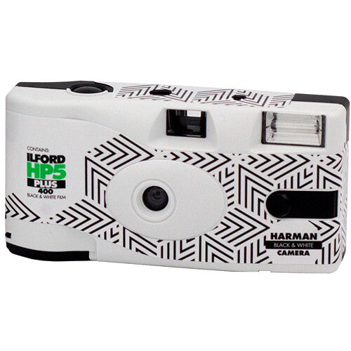 Ilford HP5 Plus B&W Single-Use Film Camera (35mm Roll Film, 27 Exposures)