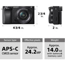 Sony a6100 Mirrorless Camera with 16-50mm and 55-210mm Lenses