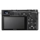 Sony A6100 sans miroir caméra avec des objectifs 16-50 mm et 55-210 mm