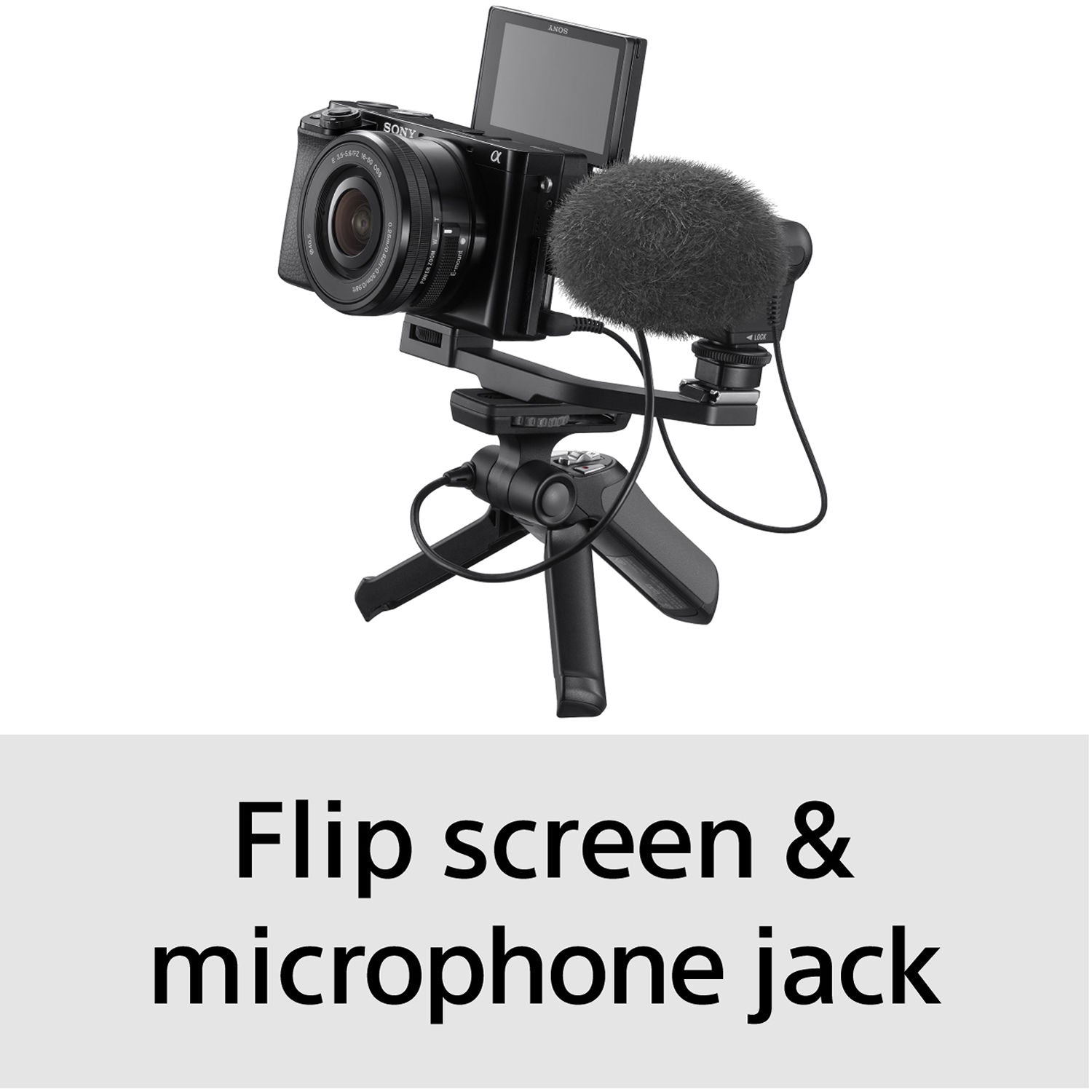 Sony a6100 Mirrorless Camera with 16-50mm and 55-210mm Lenses