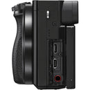 Sony A6100 sans miroir caméra avec des objectifs 16-50 mm et 55-210 mm