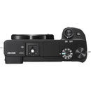 Sony a6100 Mirrorless Camera with 16-50mm f/3.5-5.6 II Lens - Open Box