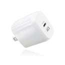 IQ USB PD 35W Charger mural de charge rapide, blanc, dents fixes