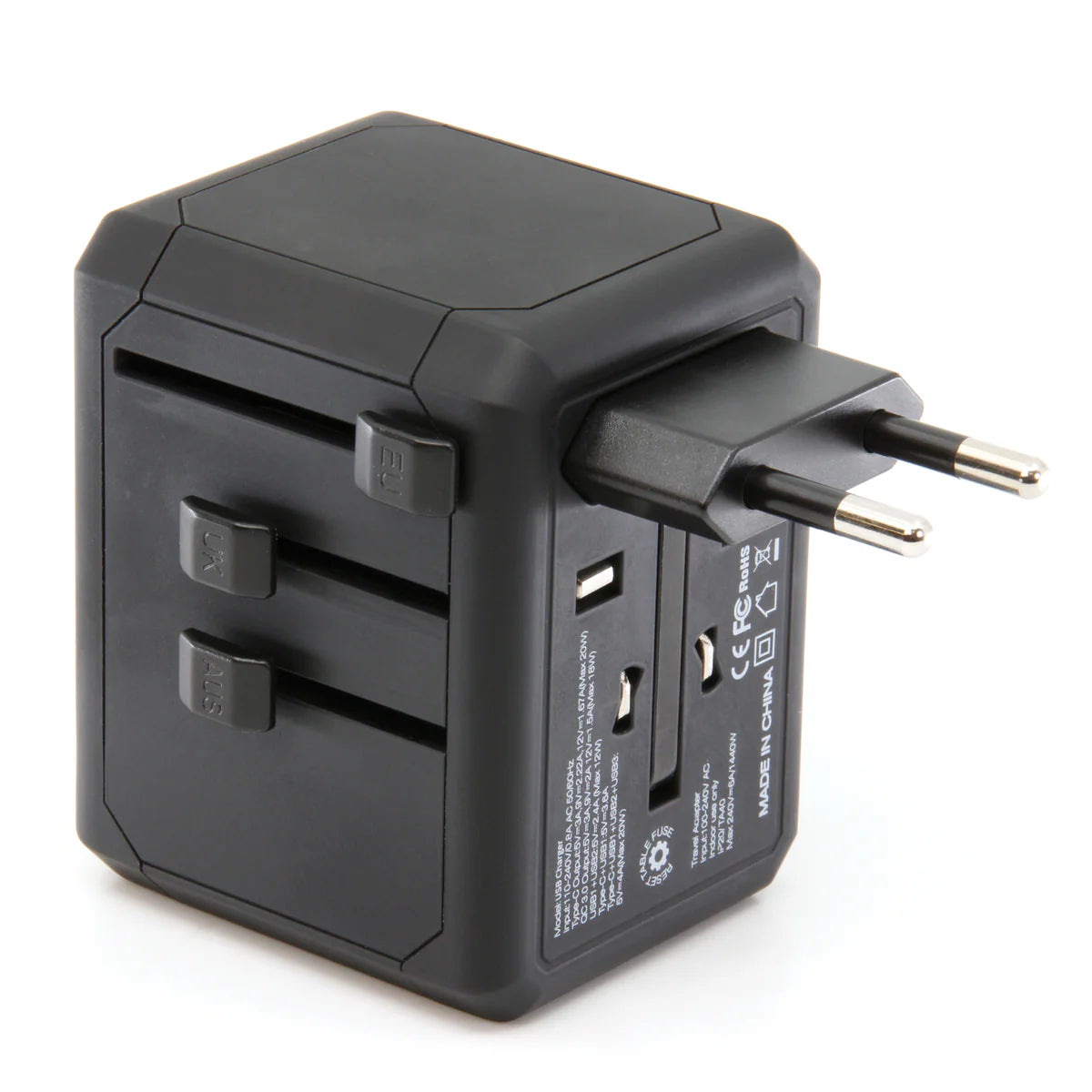 IQ Universal Travel Adapter with USB