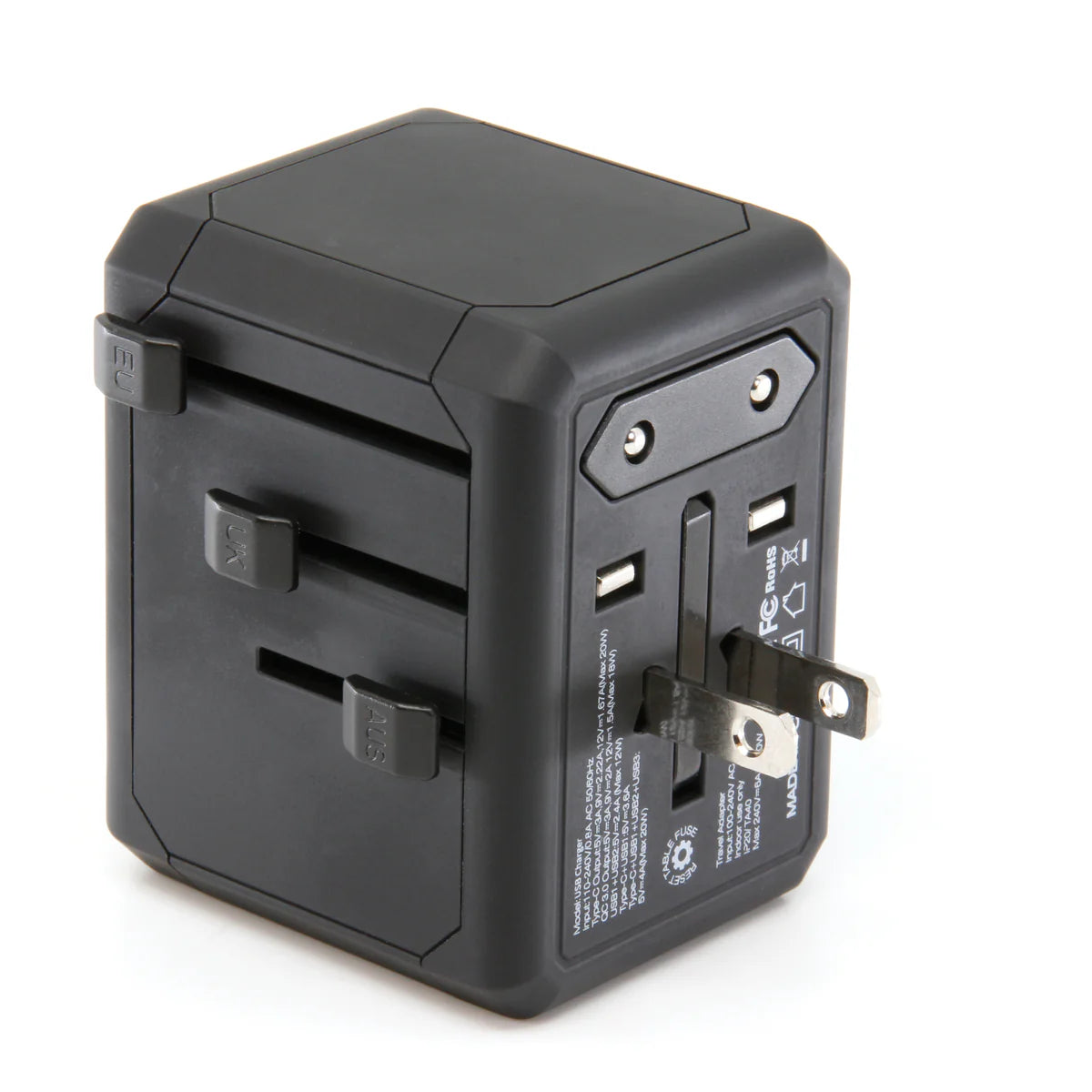 IQ Universal Travel Adapter with USB
