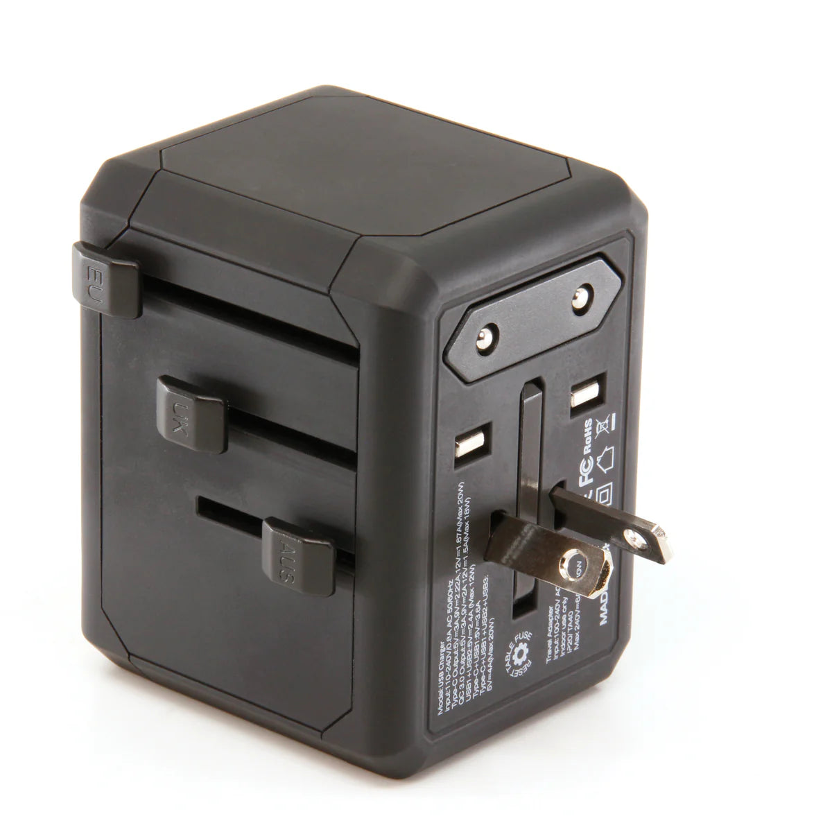 IQ Universal Travel Adapter with USB