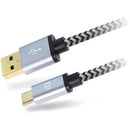 IQ USB-C à USB-A Câble tressé - 1,5 m