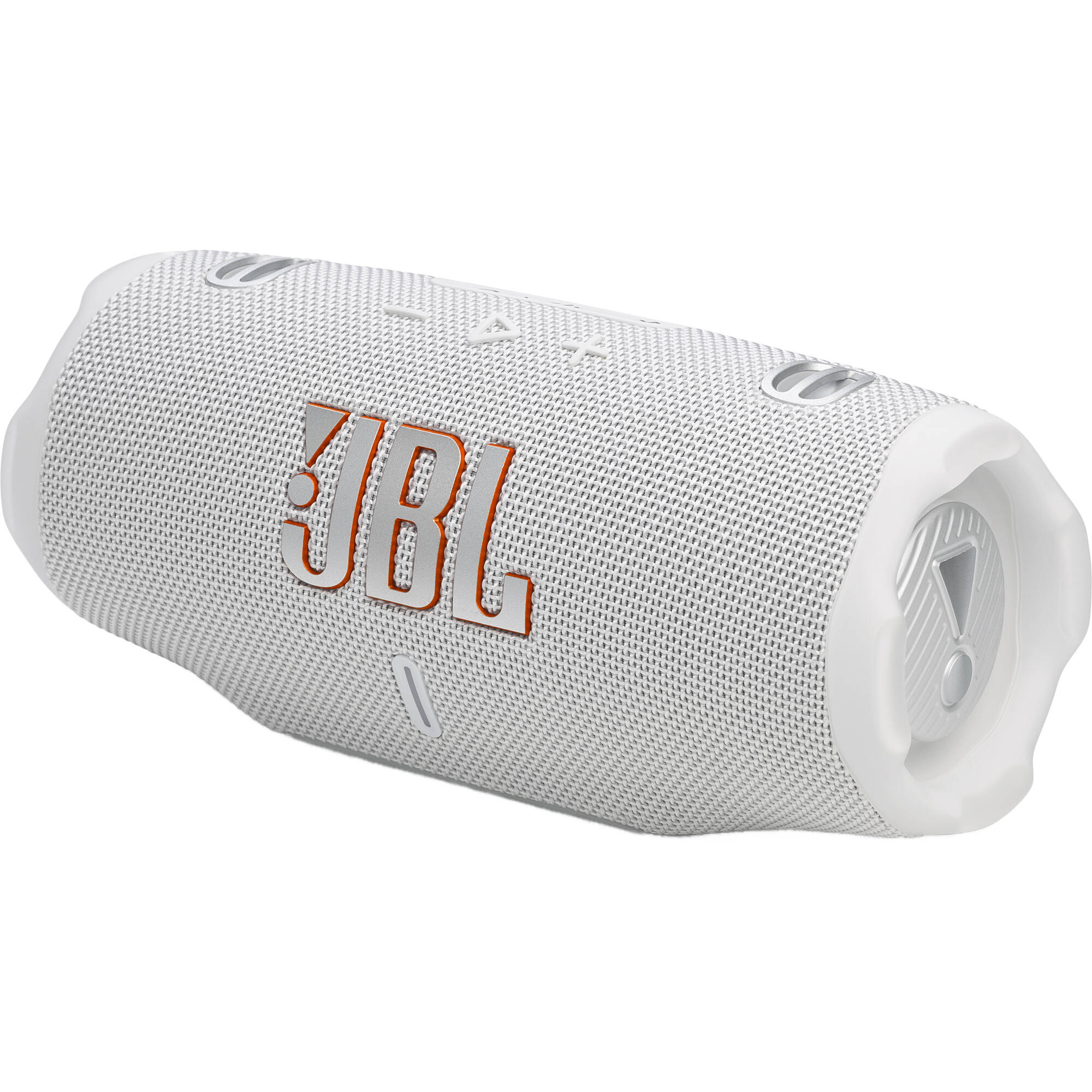 JBL Charge 6 Portable Bluetooth Speaker (White)