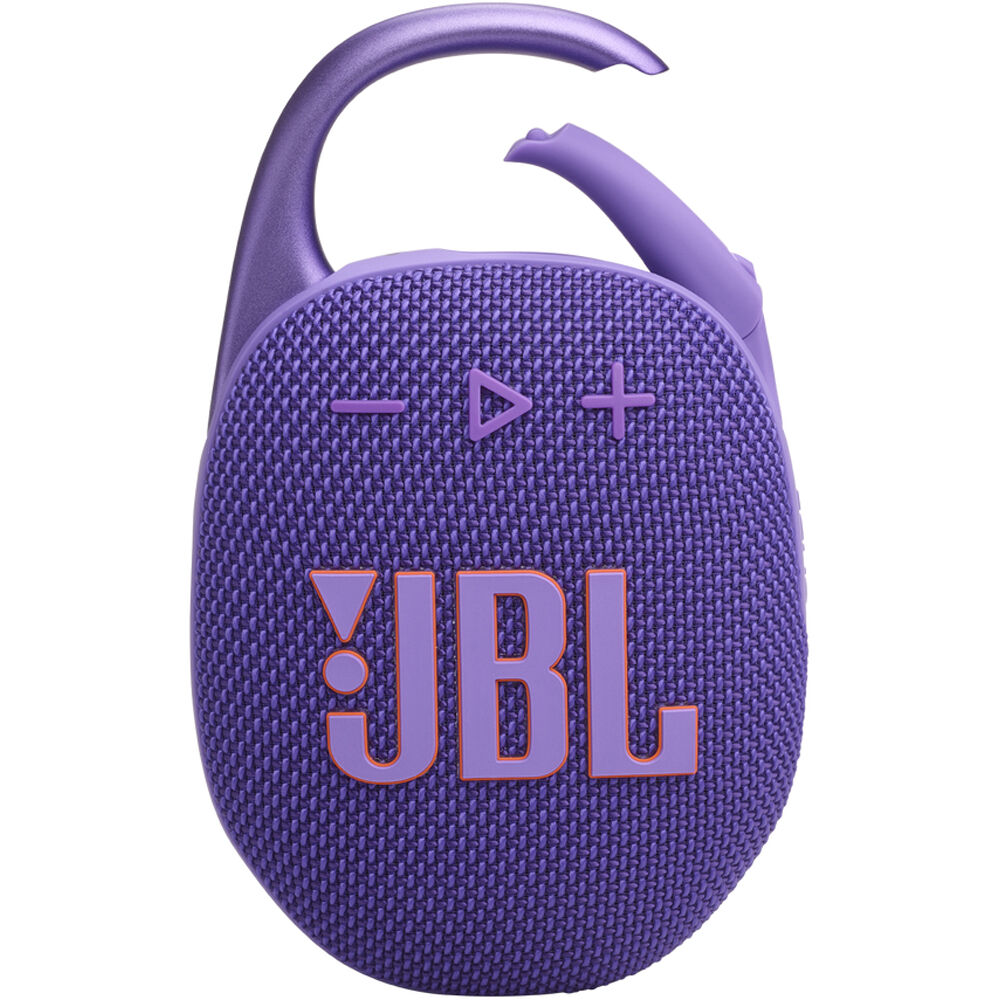 JBL Clip 5 Portable Waterproof Wireless Speaker (Purple)