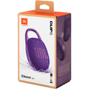 JBL Clip 5 Portable Waterproof Wireless Speaker (Purple)