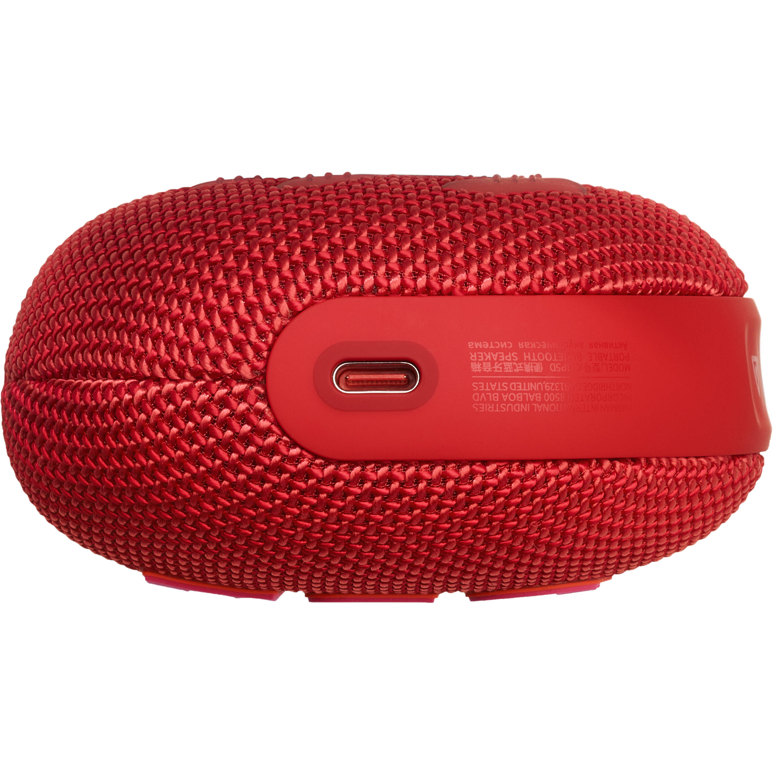 JBL Clip 5 Portable Waterproof Wireless Speaker (Red)
