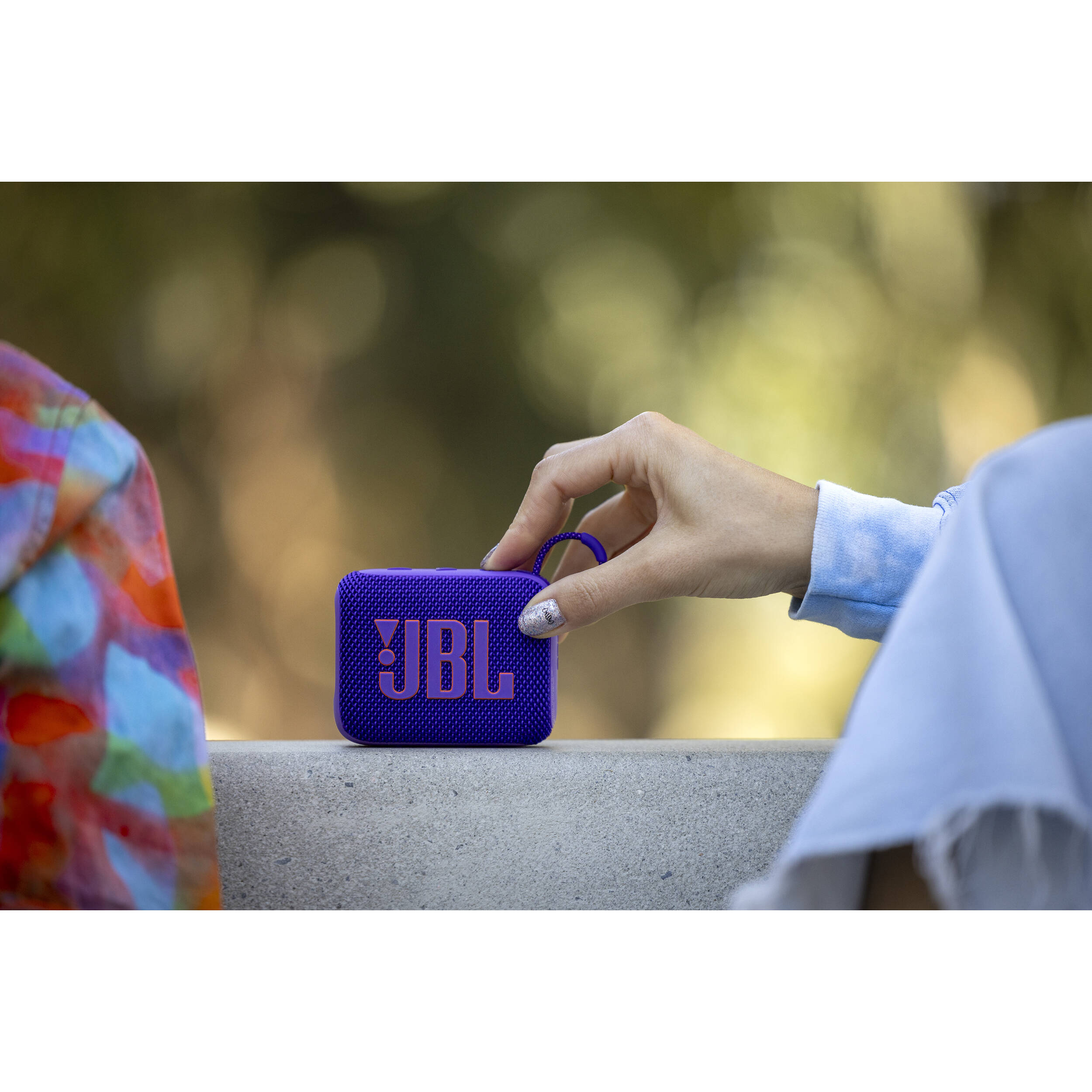 JBL Go 4 Portable Bluetooth Speaker (Purple)