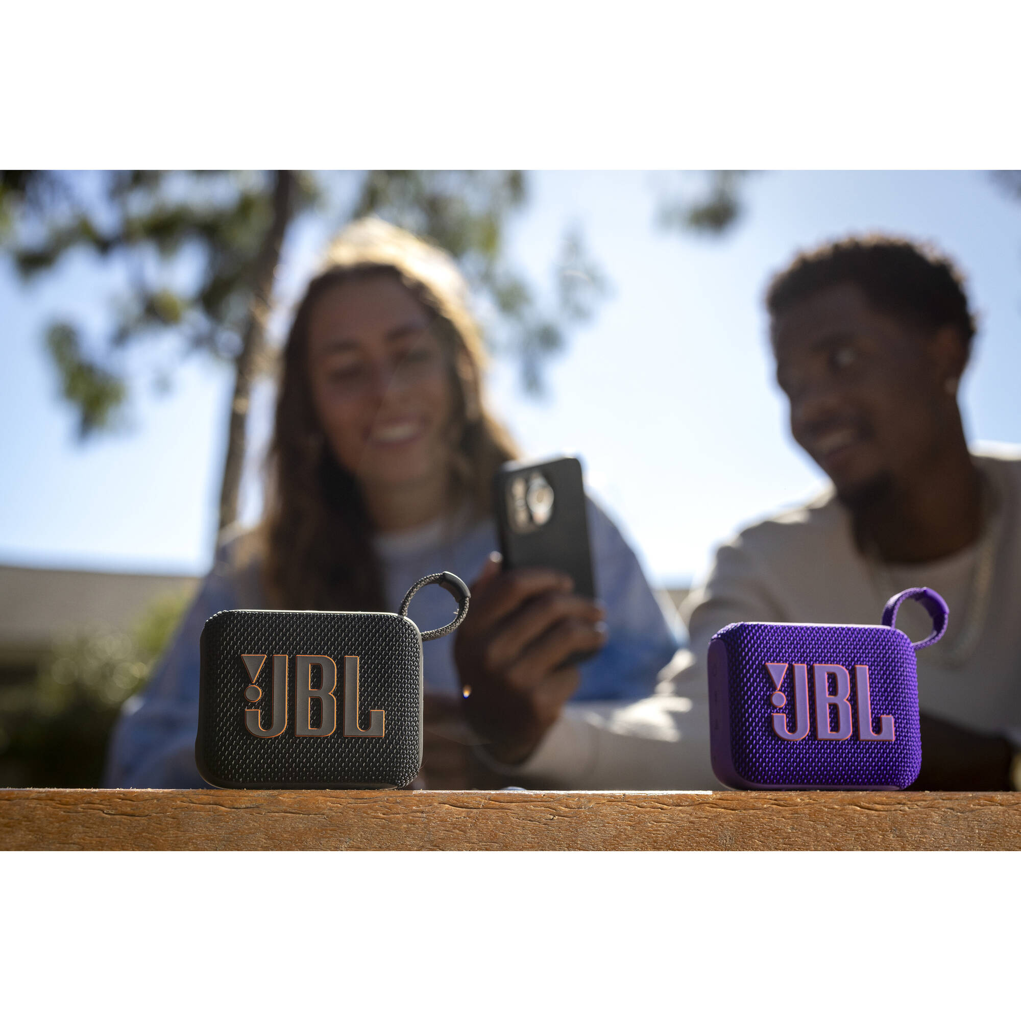 JBL Go 4 Portable Bluetooth Speaker (Purple)