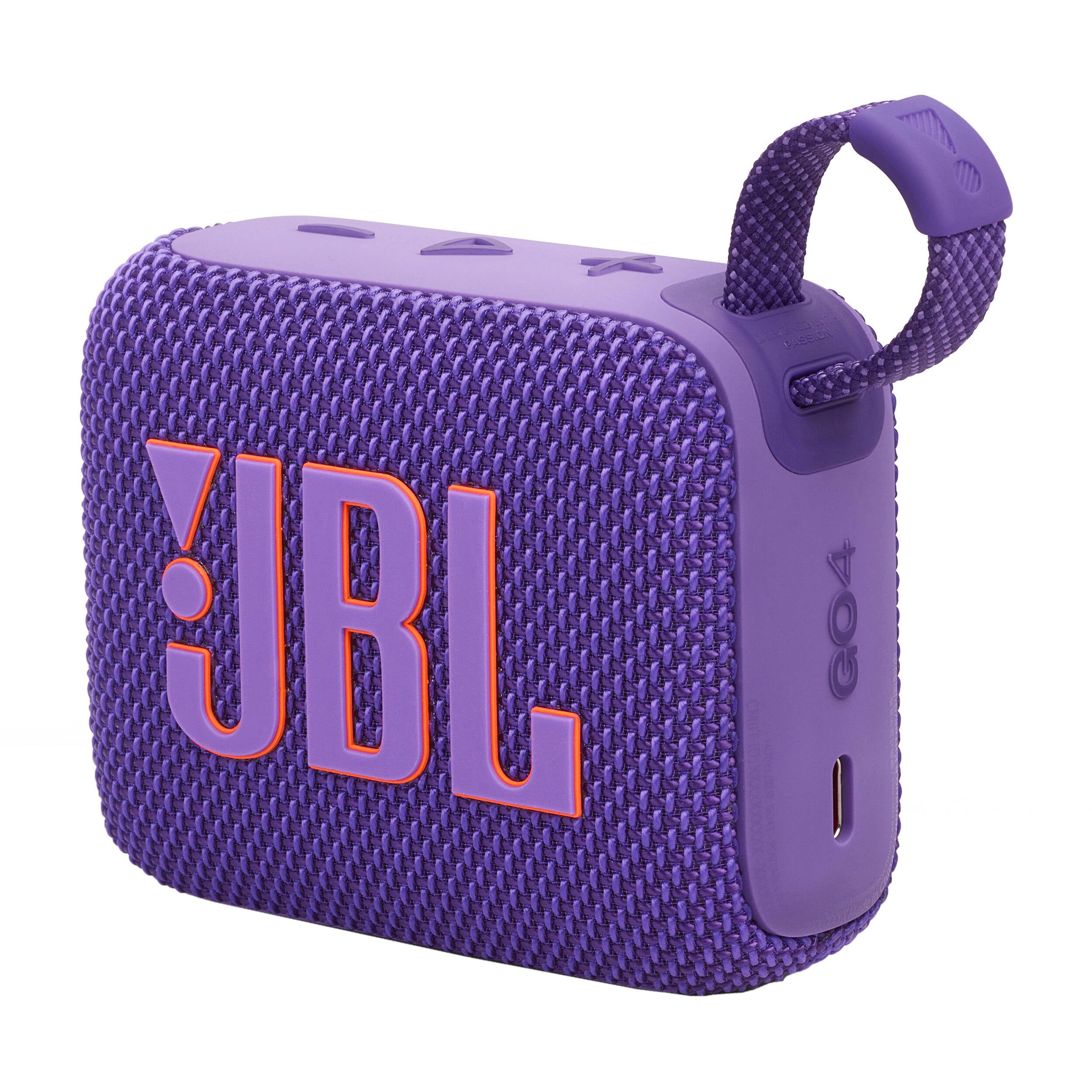 JBL Go 4 Portable Bluetooth Speaker (Purple)