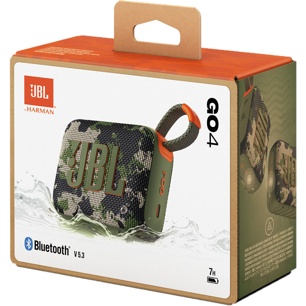 JBL GO 4 Bluetooth Portable Bleetooth (Squad)