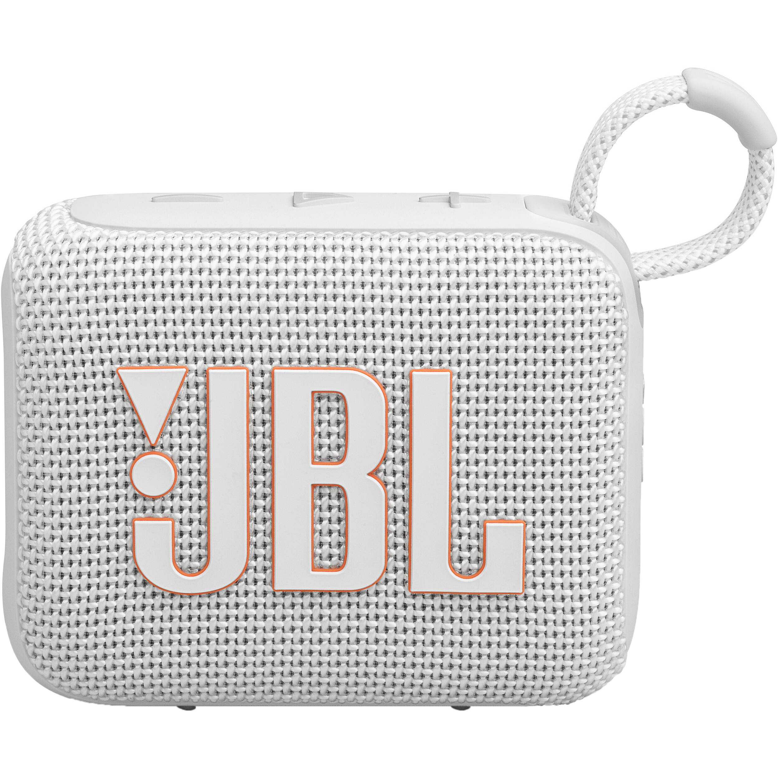 JBL Go 4 Portable Bluetooth Speaker (White)