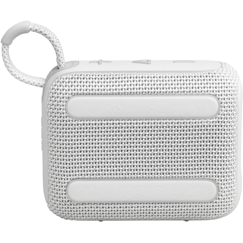 JBL Go 4 Portable Bluetooth Speaker (White)