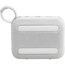 JBL Go 4 Portable Bluetooth Speaker (White)