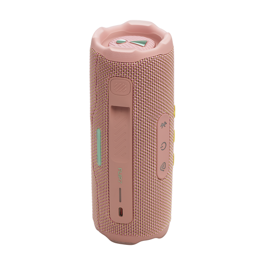 JBL Flip 7 Portable Waterproof Bluetooth Speaker (Pink)