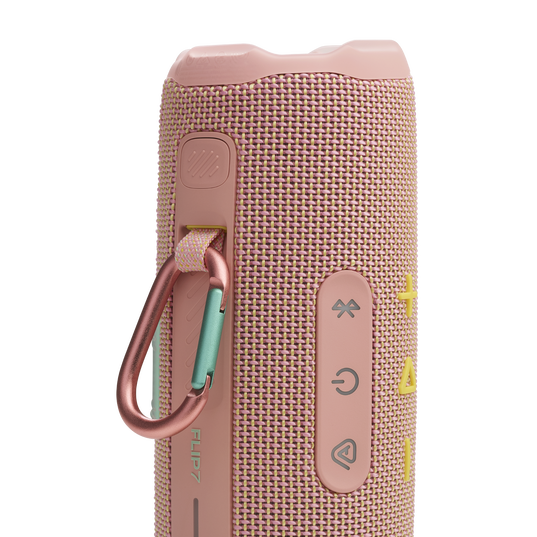 JBL Flip 7 Portable Waterproof Bluetooth Speaker (Pink)