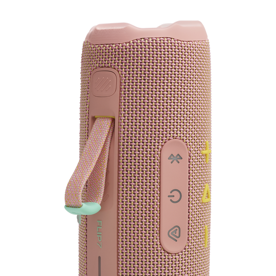 JBL Flip 7 Portable Waterproof Bluetooth Speaker (Pink)
