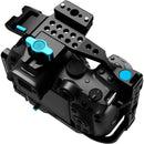 Kondor Blue Arca Cage pour Canon R7 (Raven Noir)