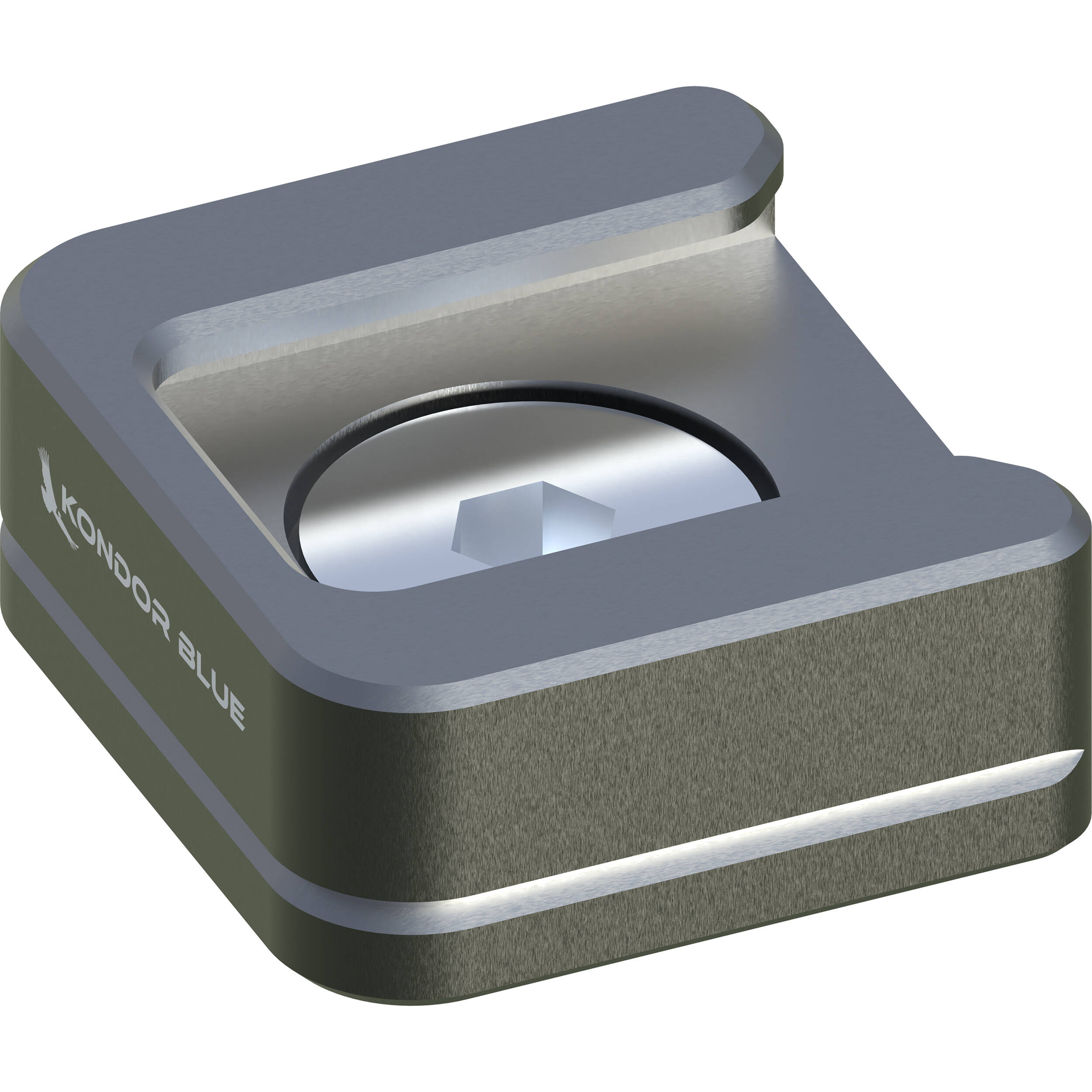 Récepteur de chaussure froide Kondor Blue (gris sidéral)