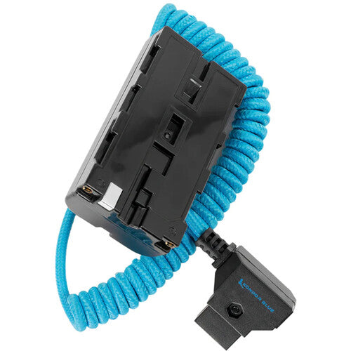 Kondor Blue D-Tap to Sony L-Series NPF Dummy Battery Cable (Kondor Blue)