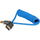 Kondor Blue Coiled Full HDMI Cable (12-24")