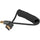 Kondor Blue Coiled Full HDMI Cable (12-24") - Black