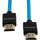 Kondor Blue HDMI to HDMI 16" Thin Braided Cable for on Camera Monitors (Kondor Blue)