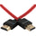 Kondor Blue HDMI to HDMI 16" Braided Cable for On-Camera Monitors (Cardinal Red)