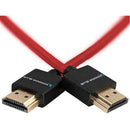 Kondor Blue HDMI to HDMI 16" Braided Cable for On-Camera Monitors (Cardinal Red)