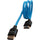 Kondor Blue 2 FT 4K HDMI 2.0 BRAIDED BLUE CABLE (Kondor Blue)(2 Feet)